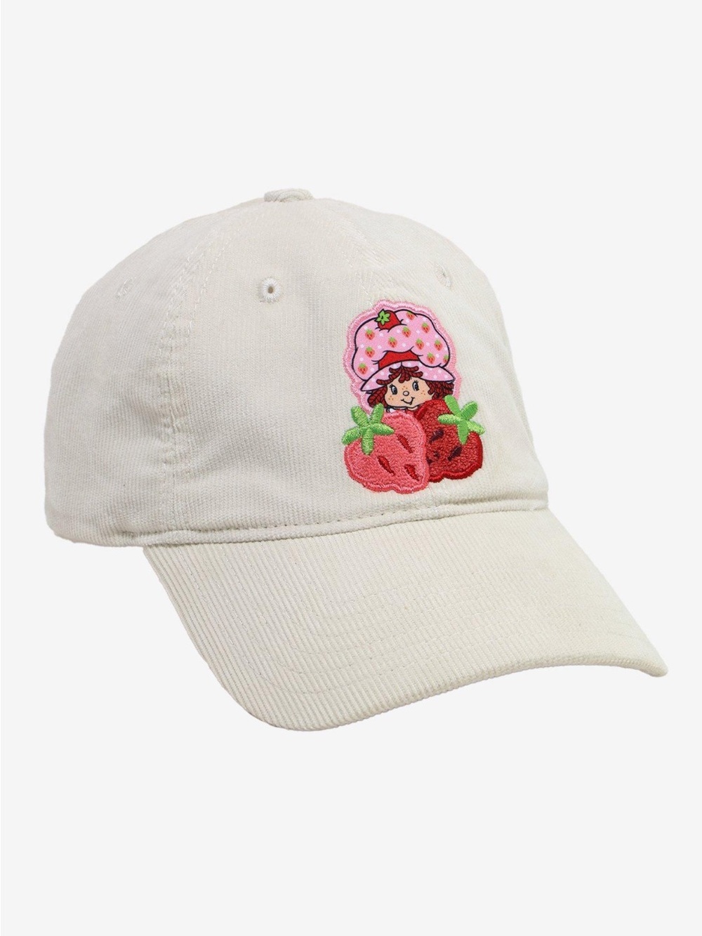 Strawberry Shortcake Baseball Corduroy Dad Cap Hat